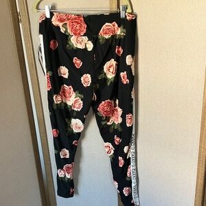 Feathers Multicolor Floral pants 3x nwt